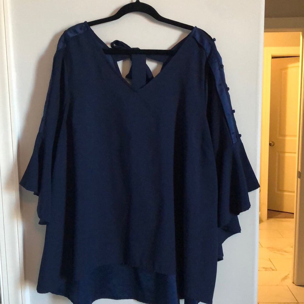 Blue blouse. Lane Bryant. Size 18/20